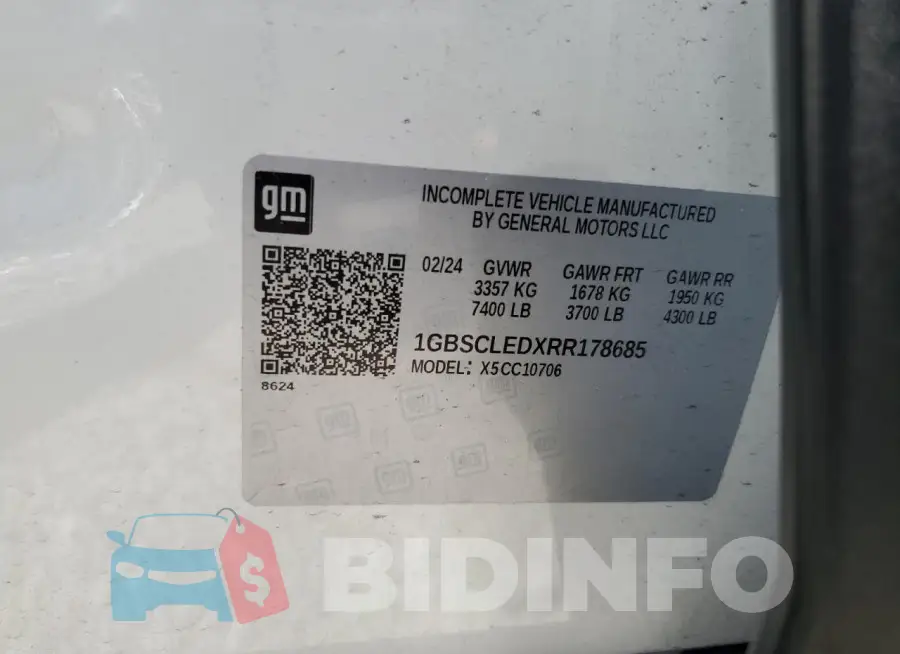 1GBSCLEDXRR178685 Photo# 13