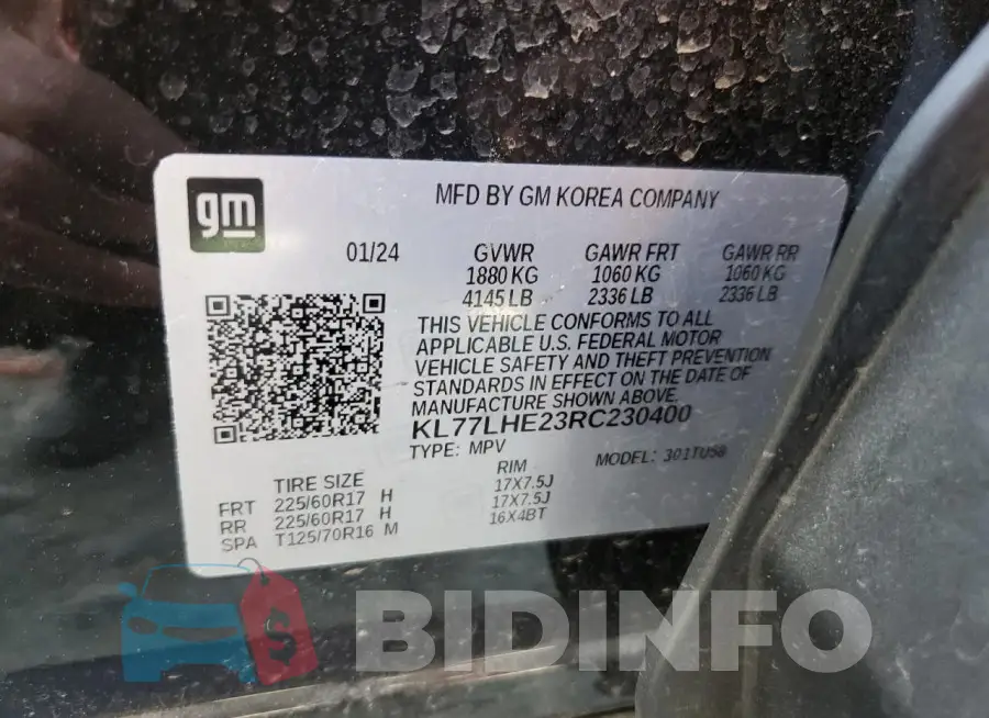 KL77LHE23RC230400 Photo# 13