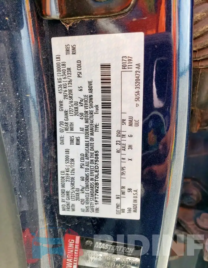 1FT7W2BT0LED75085 Photo# 12