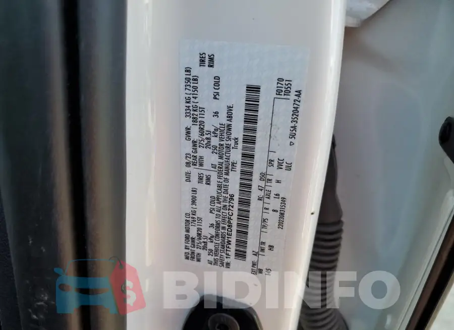 1FTFW1ED8PFC72796 Photo# 12
