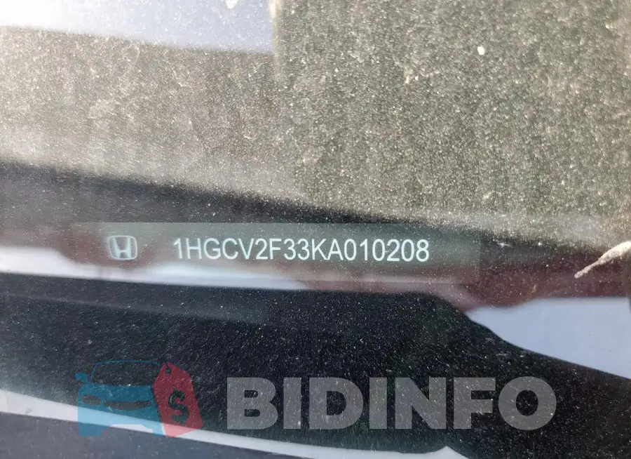 1HGCV2F33KA010208 Photo# 12