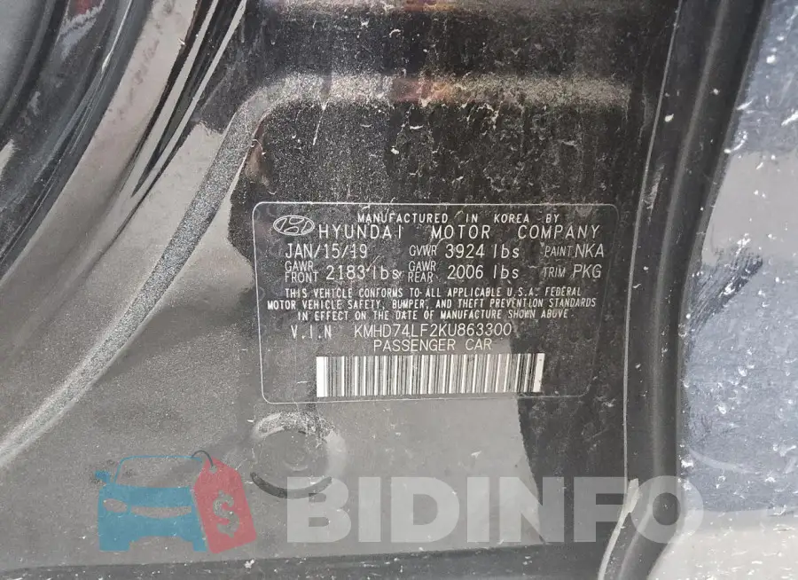 KMHD74LF2KU863300 Photo# 12