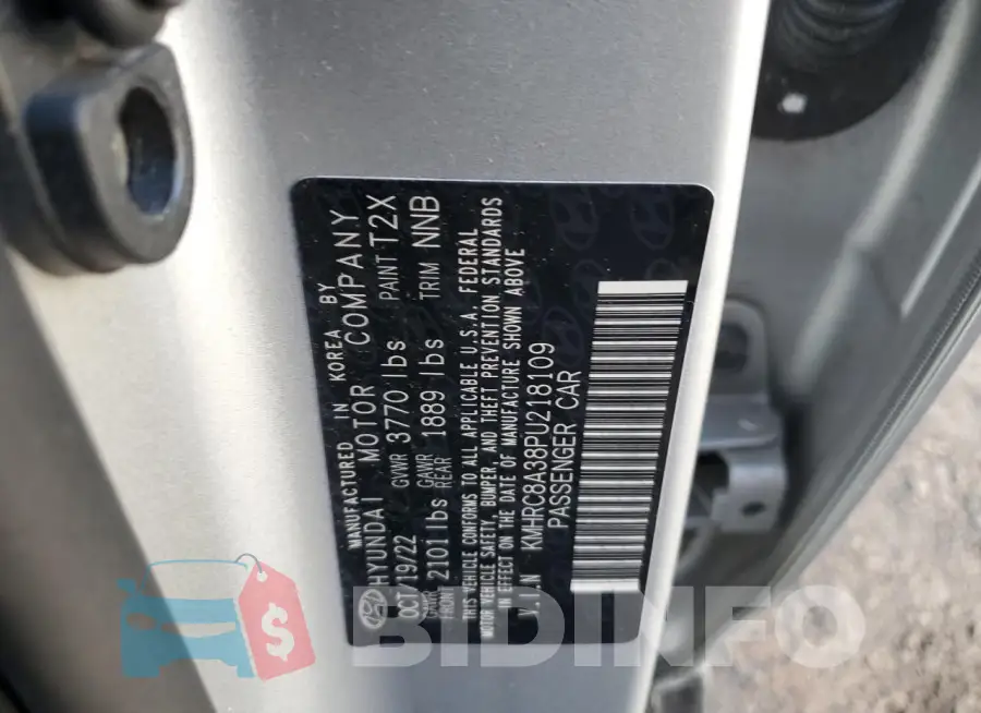 KMHRC8A38PU218109 Photo# 12