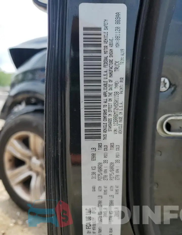 1C6RR6MT2HS501158 Photo# 13