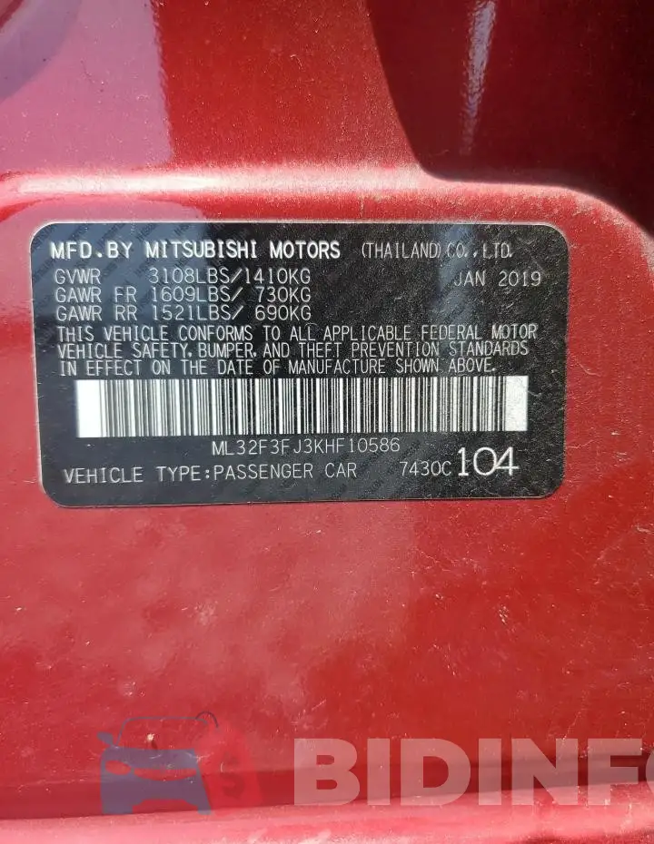 ML32F3FJ3KHF10586 Photo# 12