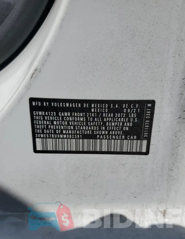 3VWE57BU9MM082391 Photo# 12