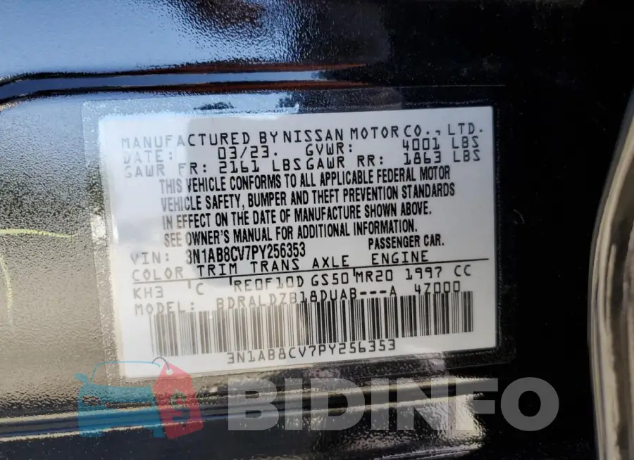 3N1AB8CV7PY256353 Photo# 13