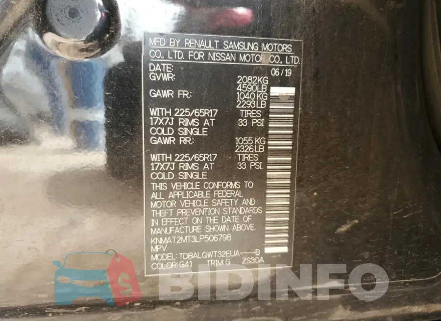 KNMAT2MT3LP506798 Photo# 14