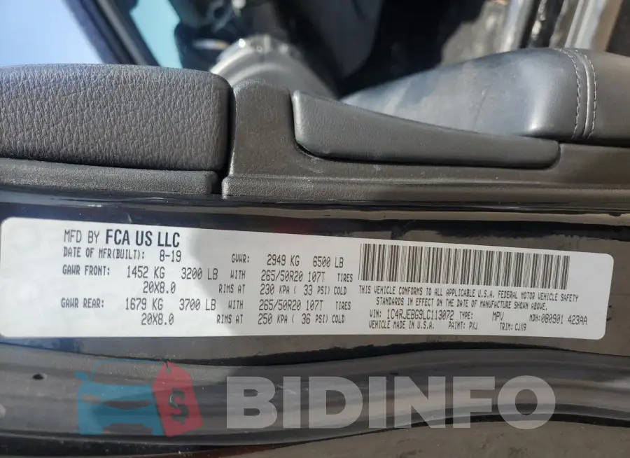 1C4RJEBG9LC113072 Photo# 13
