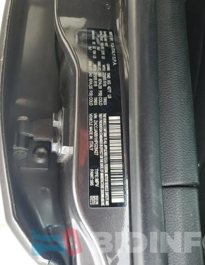 ZACCJABB1HPG28427 Photo# 12