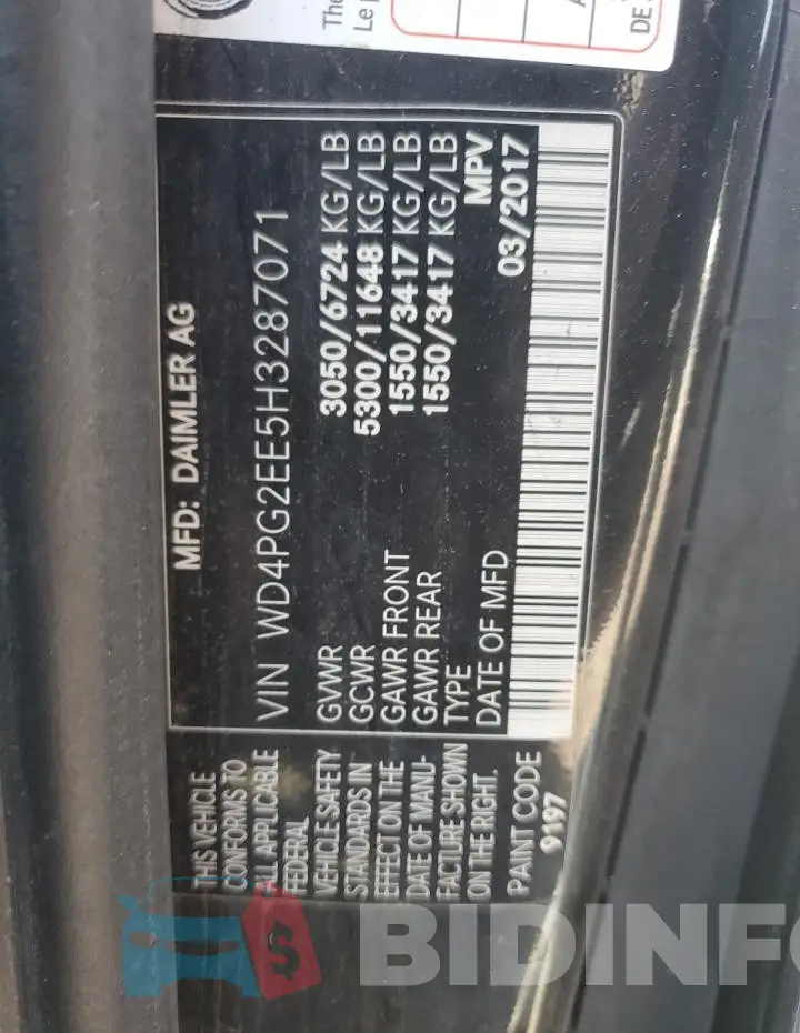 WD4PG2EE5H3287071 Photo# 13