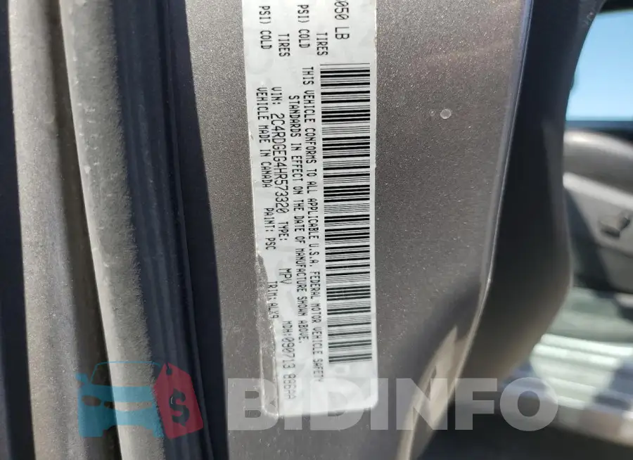 2C4RDGEG4HR573320 Photo# 13