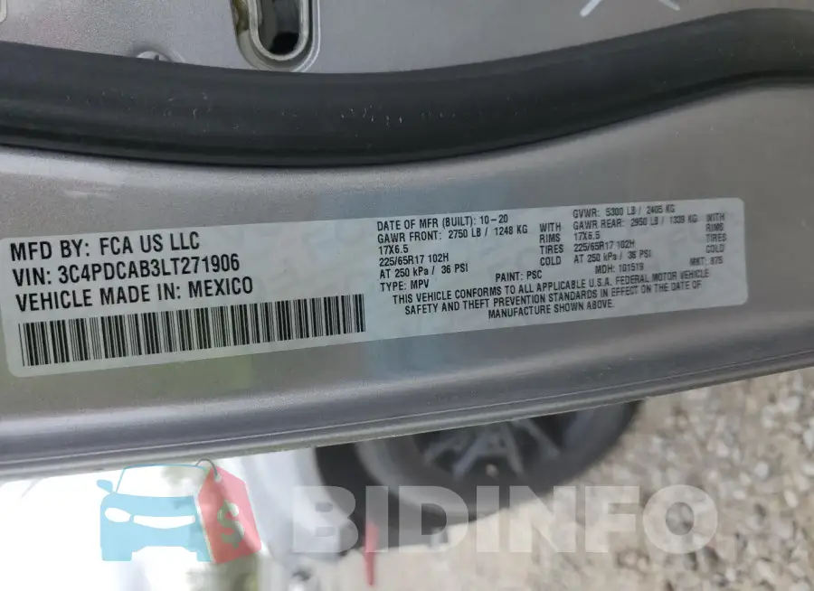 3C4PDCAB3LT271906 Photo# 13