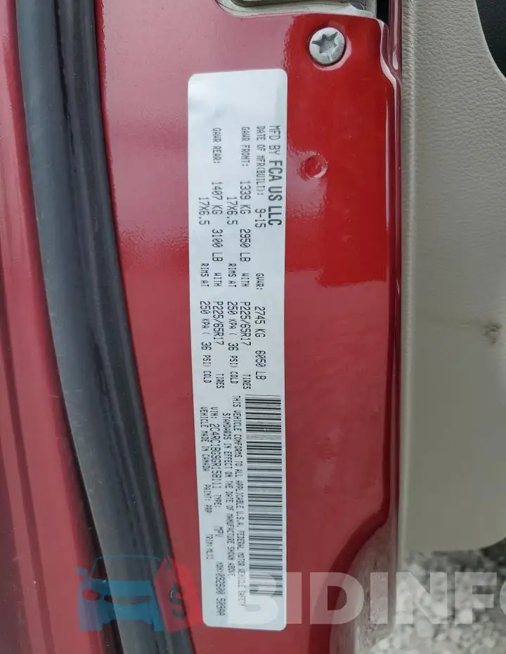 2C4RC1BG9GR158111 Photo# 13