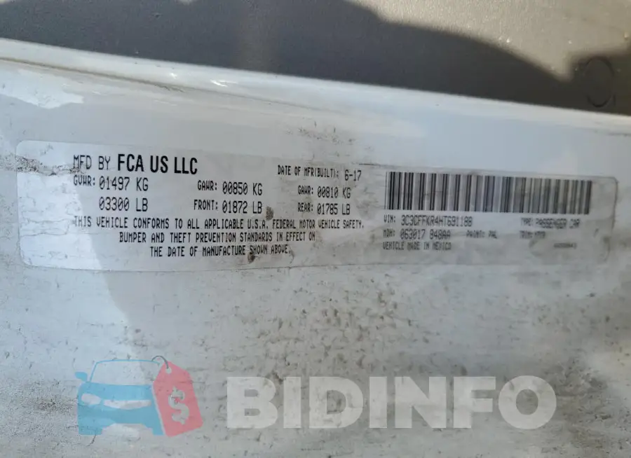 3C3CFFKR4HT691188 Photo# 12
