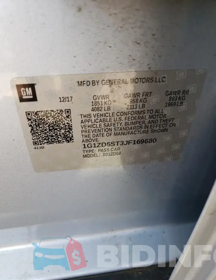 1G1ZD5ST3JF169680 Photo# 12