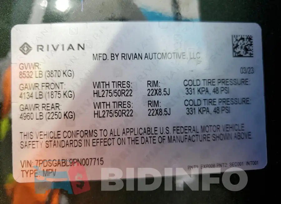 7PDSGABL9PN007715 Photo# 14