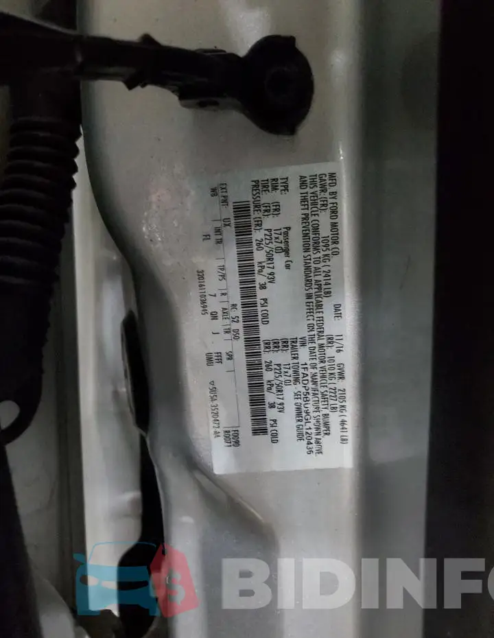 1FADP5BU9GL120436 Photo# 12