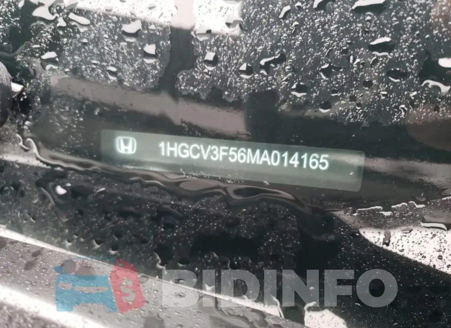 1HGCV3F56MA014165 Photo# 12