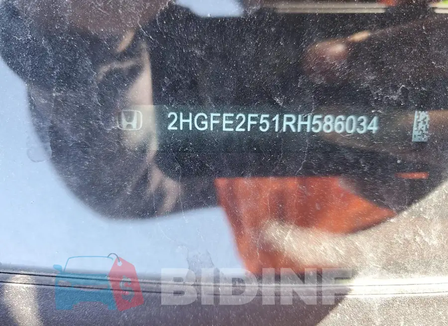 2HGFE2F51RH586034 Photo# 12