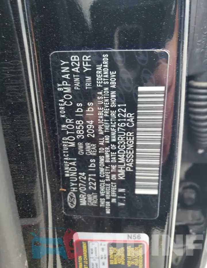 KMHLM4DG3RU761221 Photo# 12