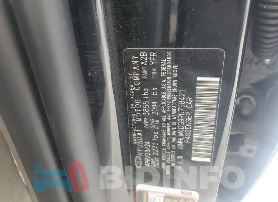 KMHLM4DG9RU798421 Photo# 12