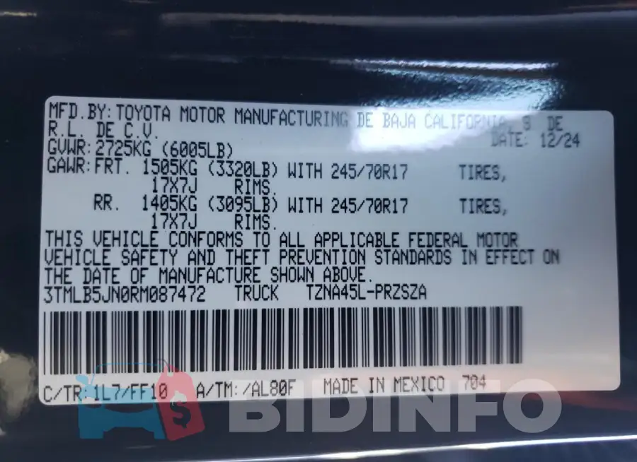 3TMLB5JN0RM087472 Photo# 12
