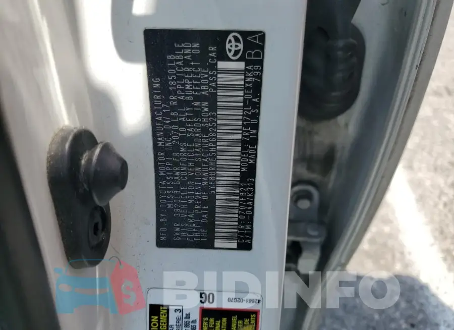 5YFBURHE5HP682523 Photo# 13