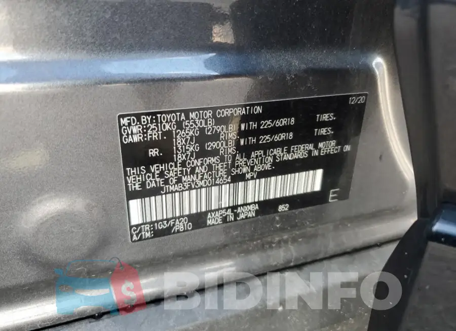 JTMAB3FV3MD014654 Photo# 14