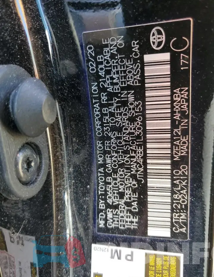 JTNC4RBE1L3096153 Photo# 12