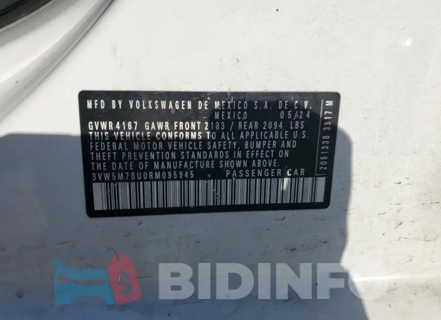 3VW5M7BU0RM095945 Photo# 12