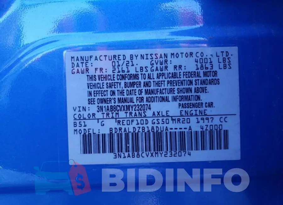 3N1AB8CVXMY232074 Photo# 12