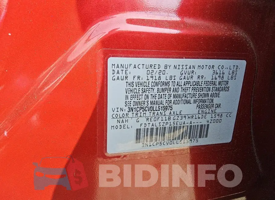3N1CP5CV0LL515975 Photo# 12