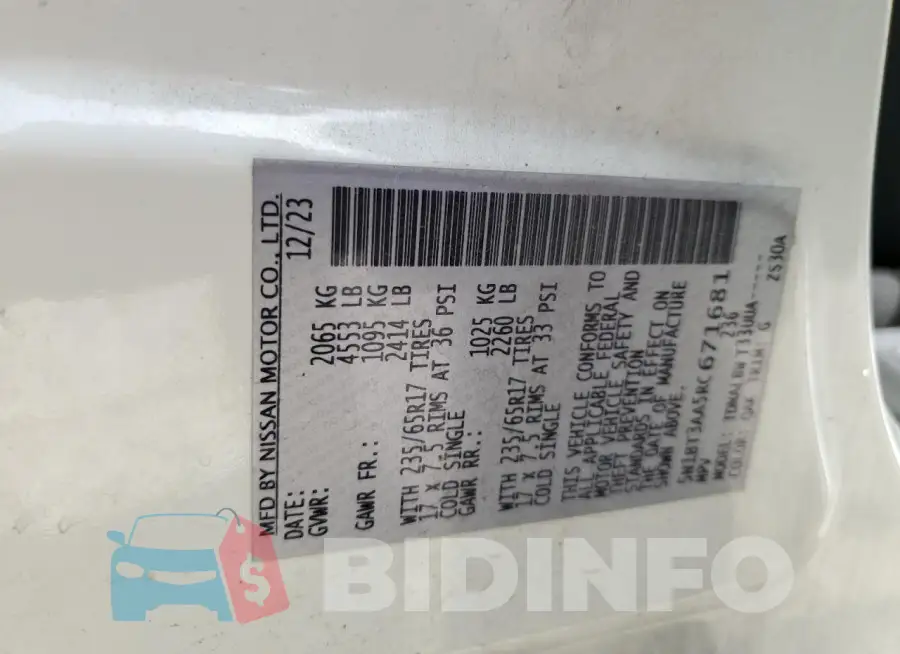 5N1BT3AA5RC671681 Photo# 13
