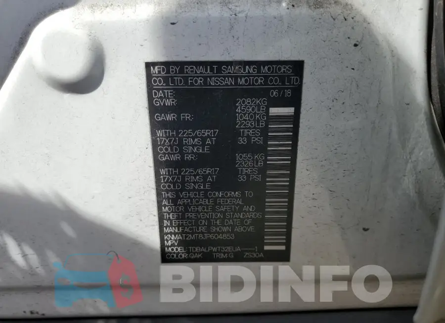 KNMAT2MT8JP604853 Photo# 13