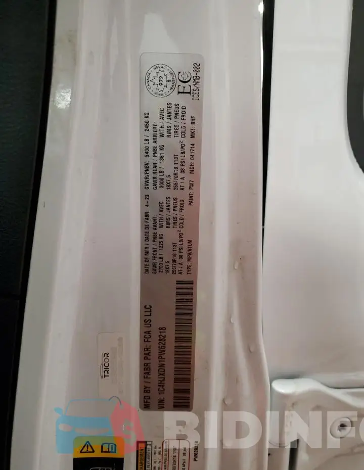 1C4HJXDN1PW628218 Photo# 14