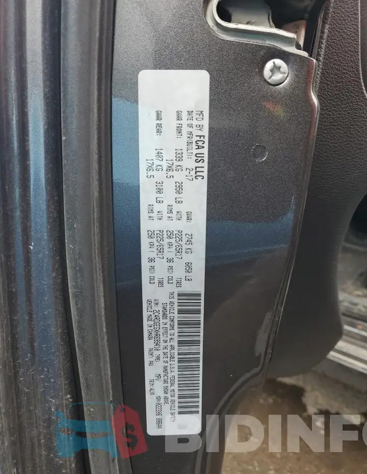 2C4RDGEGXHR699410 Photo# 13