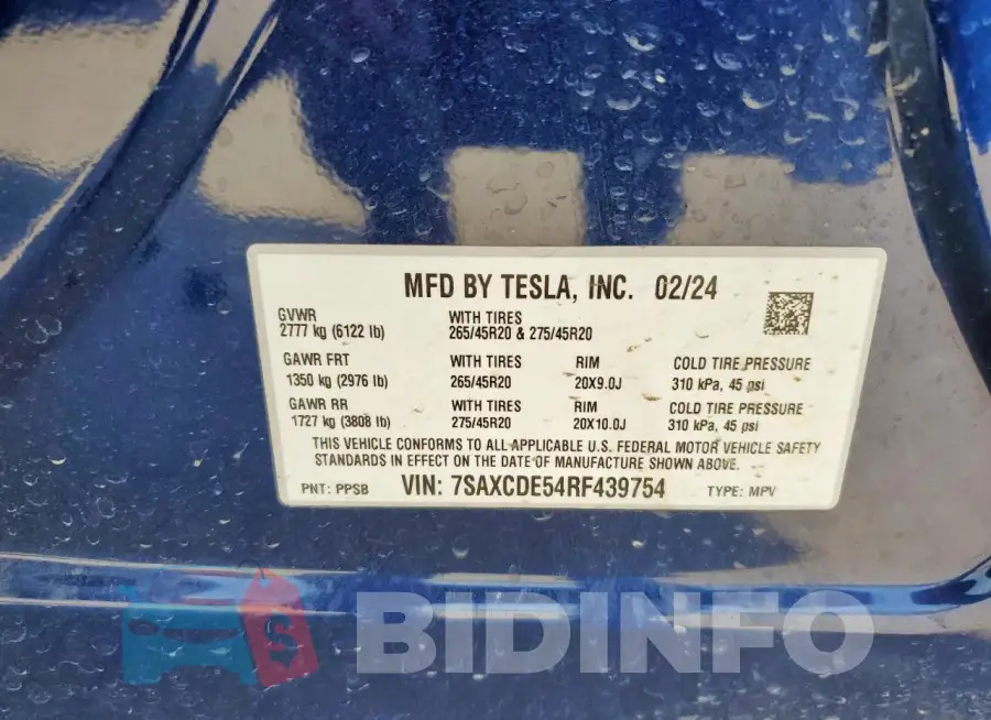7SAXCDE54RF439754 Photo# 14