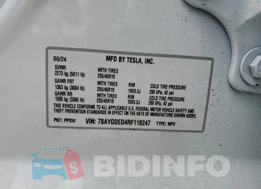 7SAYGDED4RF118247 Photo# 13