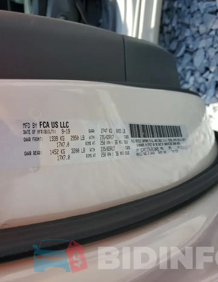 2C4RC1EG4LR110425 Photo# 13