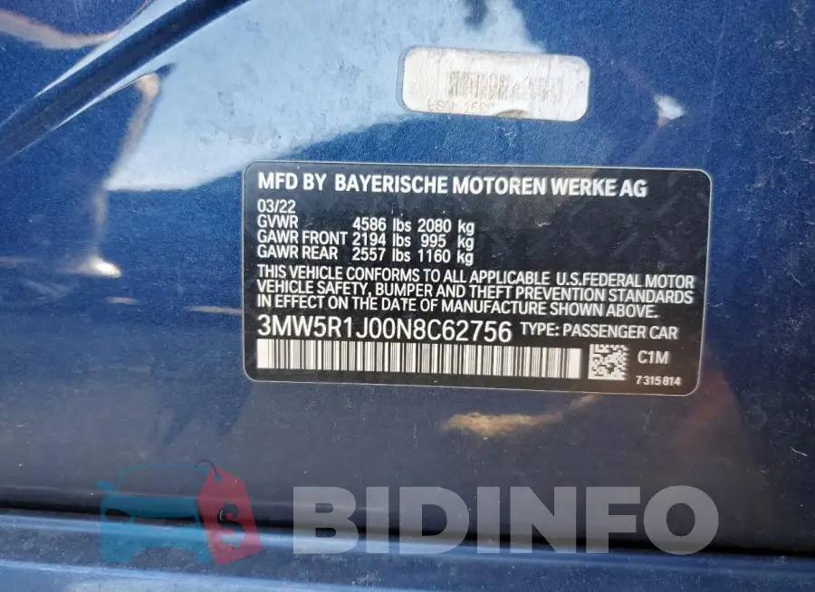 3MW5R1J00N8C62756 Photo# 12