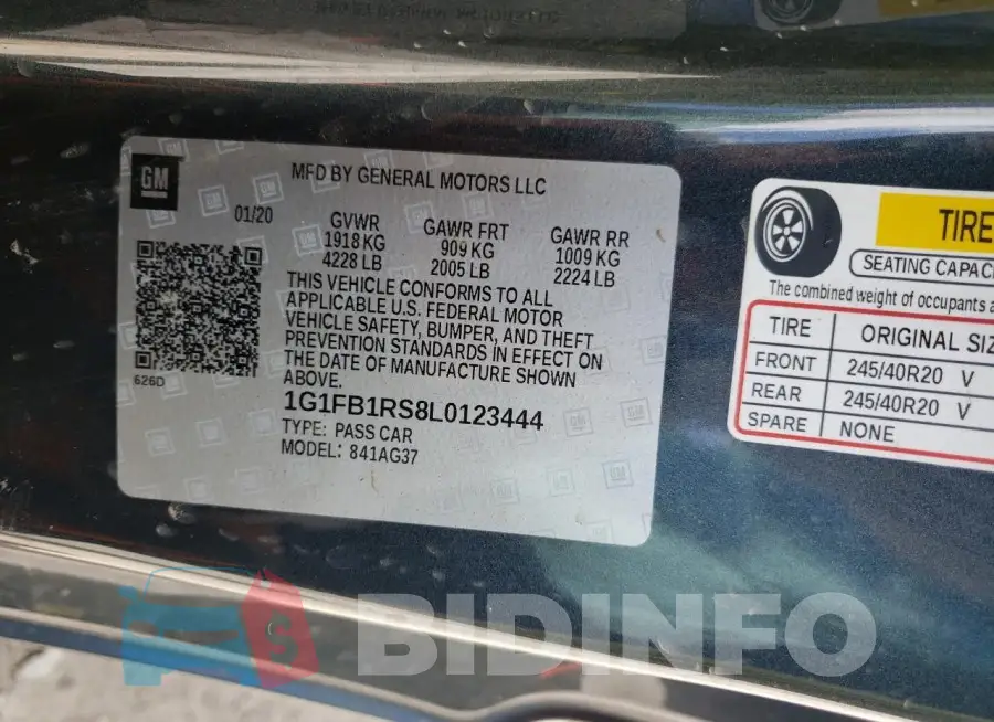 1G1FB1RS8L0123444 Photo# 12