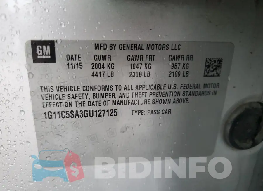 1G11C5SA3GU127125 Photo# 13