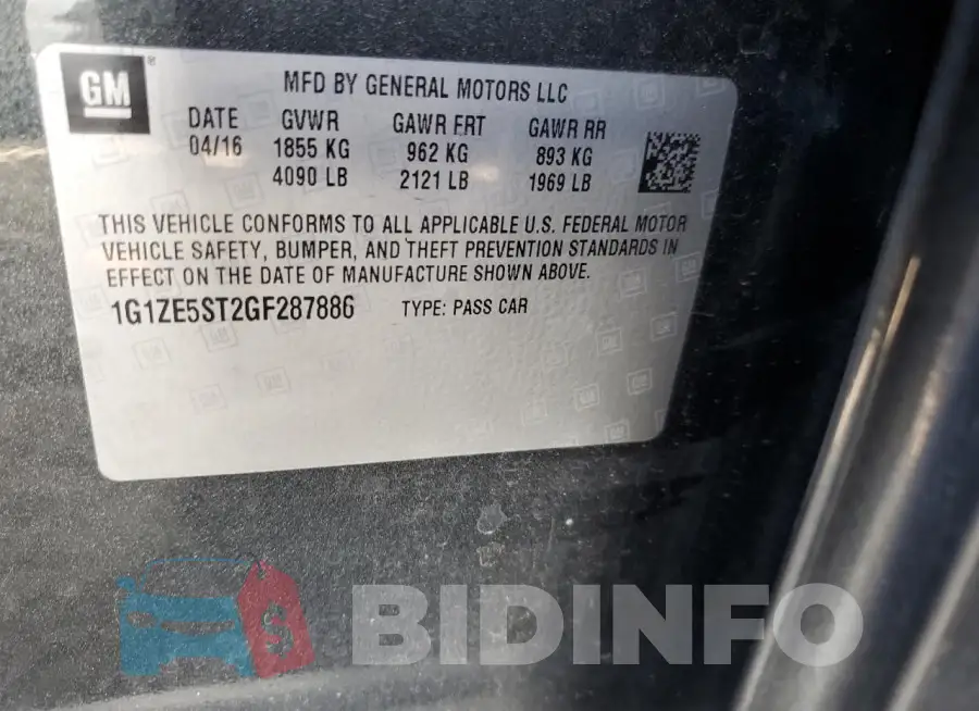 1G1ZE5ST2GF287886 Photo# 12