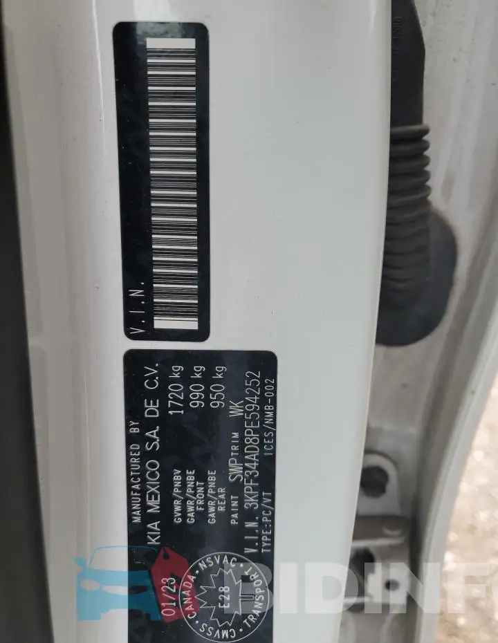 3KPF34AD8PE594252 Photo# 12