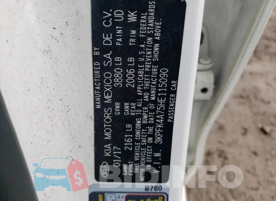 3KPFK4A75HE115090 Photo# 12
