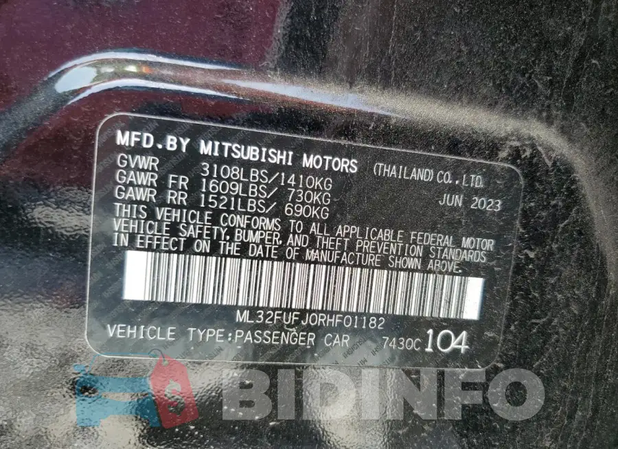 ML32FUFJ0RHF01182 Photo# 12