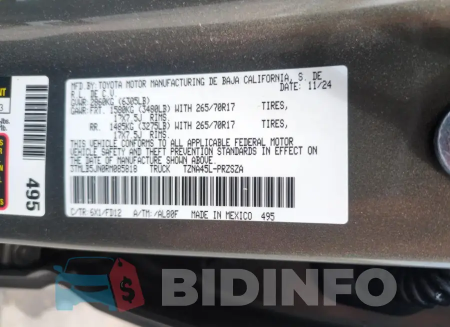 3TMLB5JN0RM085818 Photo# 12