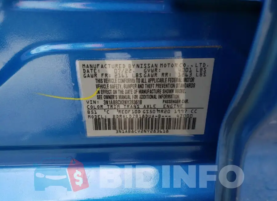 3N1AB8CV2NY283618 Photo# 12