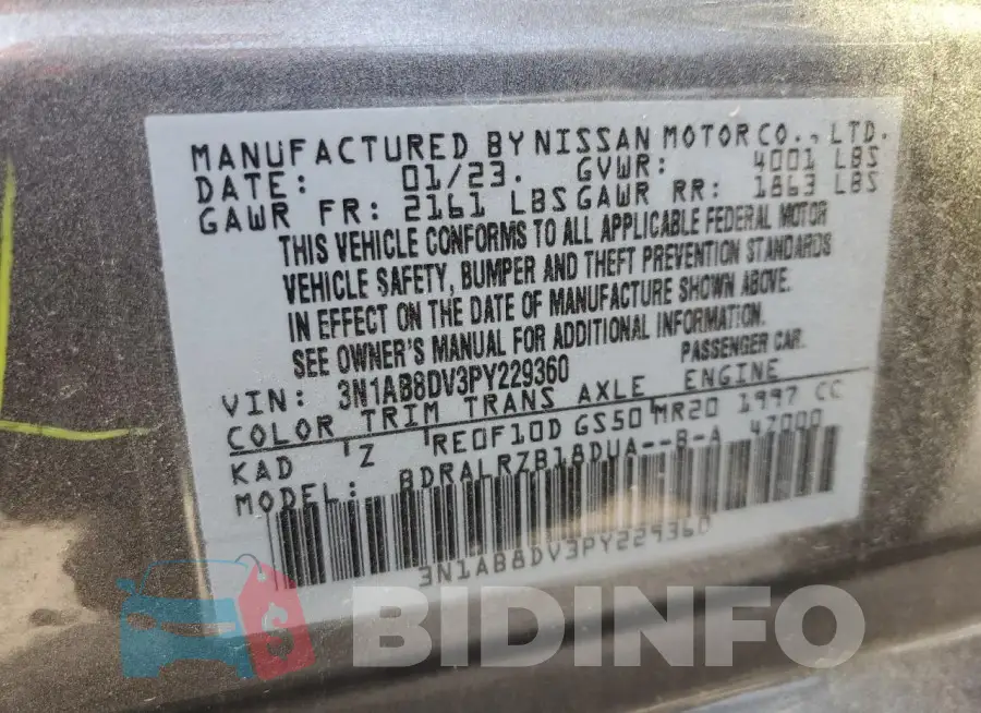 3N1AB8DV3PY229360 Photo# 13
